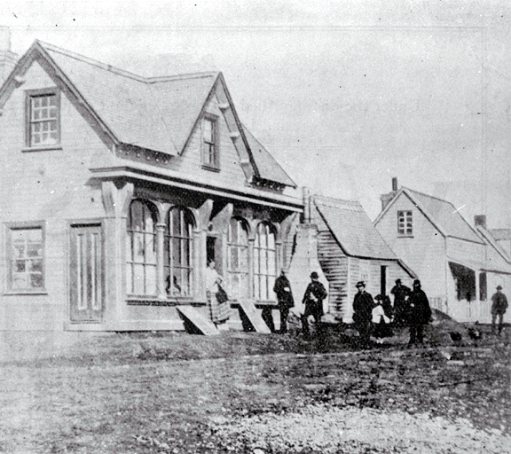 The Canterbury Standard Office, Hereford Street west, Christchurch 