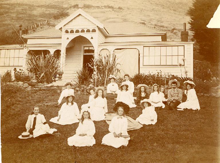 Mouldey's House - about 1910 Miss Mouldey. S.S. Teacher