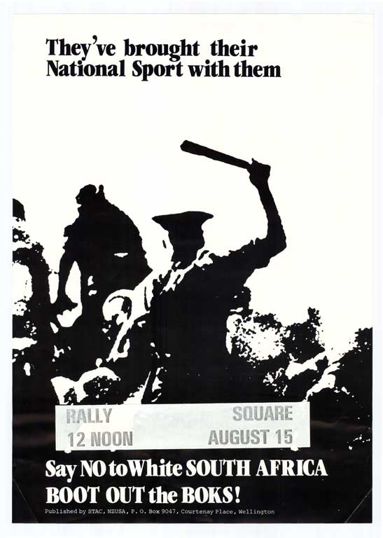 They've brought their National Sport with them. They've brought their National Sport with them.